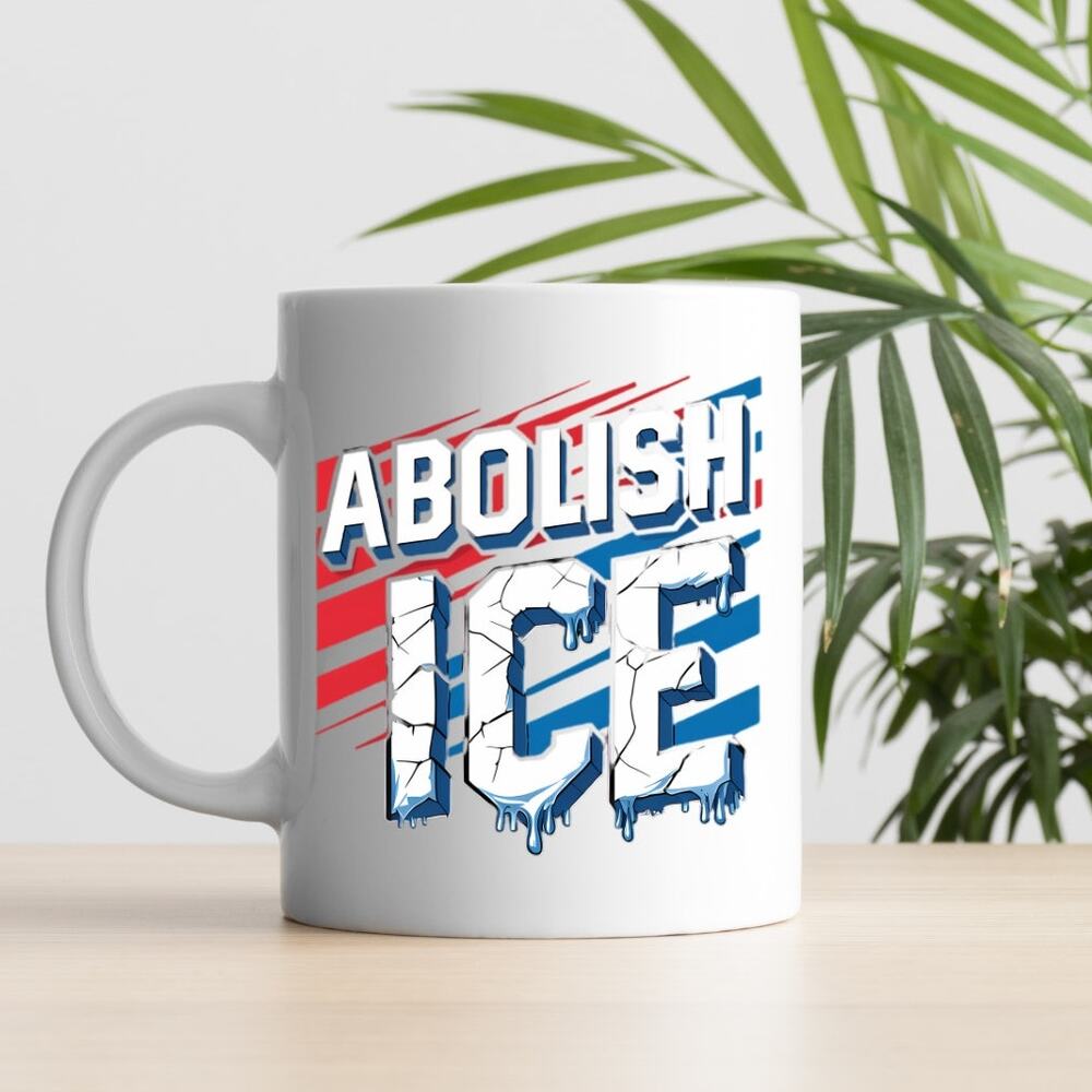 Abolish ICE 15 oz Coffee Mug Freedom A11